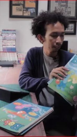 Belajar Membuat Komik Ala  Penulis Komik Muda Asal Boyolali, Berawal dari Ide yang Random