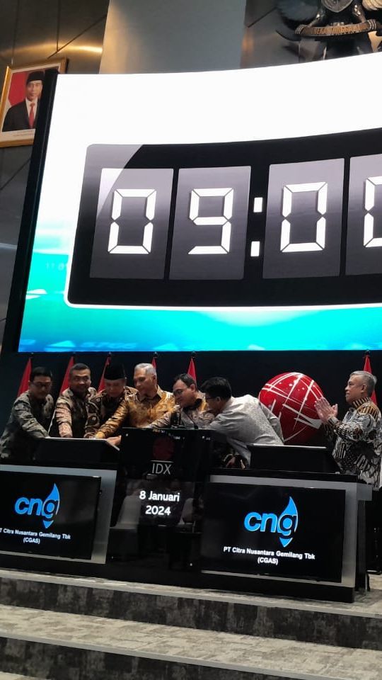 Melantai di Bursa Saham, Citra Nusantara Gemilang Bakal Bangun Dua Depo Gas