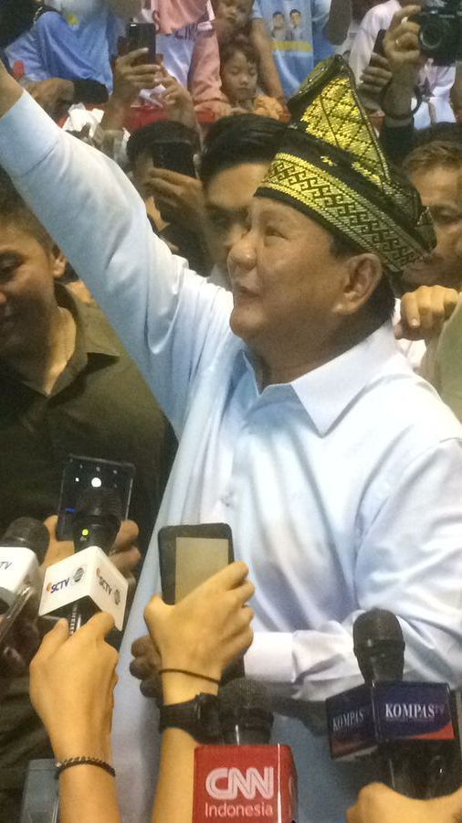 Prabowo soal Ejekan dan Fitnah: Saya Percaya yang Benar Itu Benar