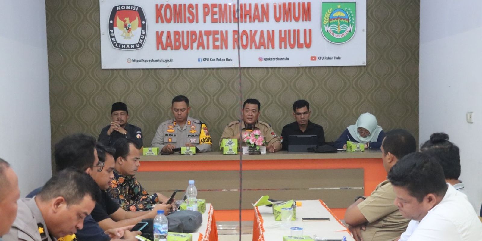 Rakor Persiapan Kampanye Pilkada, Ini Pesan Kapolres Rohul