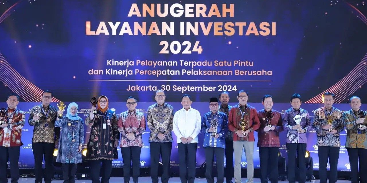 Kementerian Investasi/BKPM Gelar Anugerah Layanan Investasi 2024, Ini Pesan Rosan Roeslani