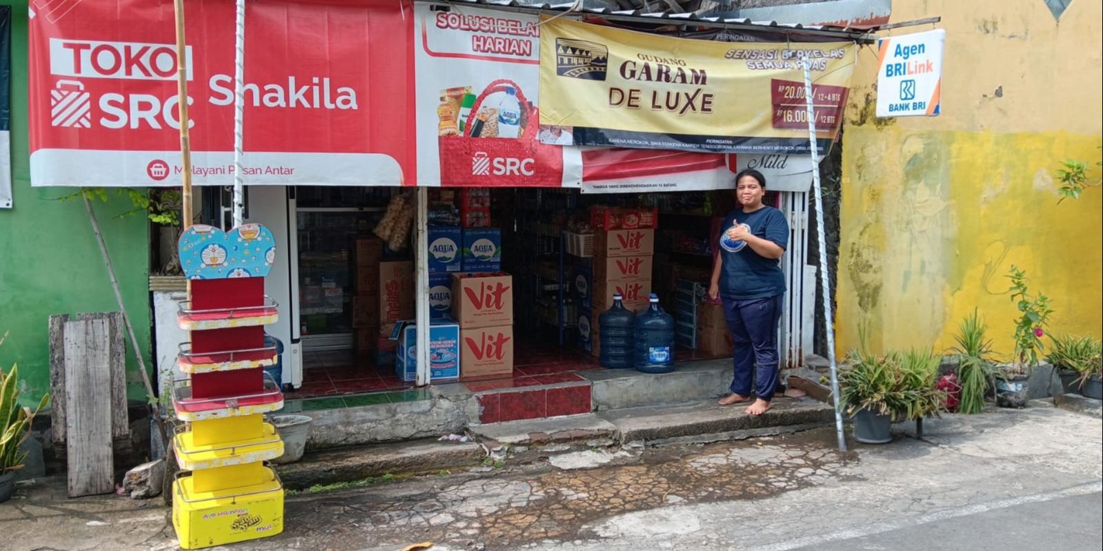 Berawal dari Karyawan Minimarket, Toko Ini Berkembang Pesat Berkat Kemitraan Dengan AgenBRILink