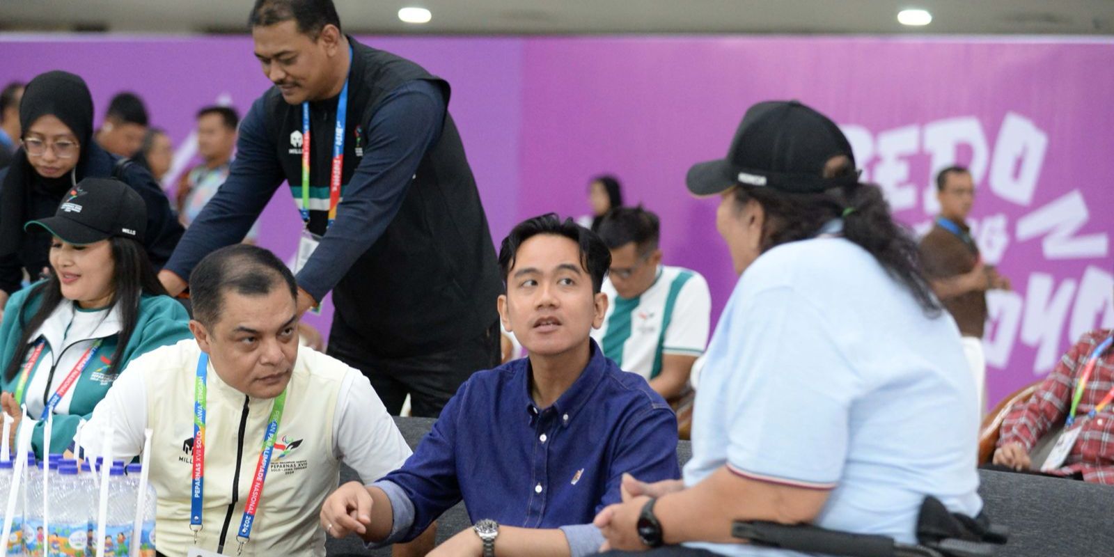 Gibran Janjikan Lanjutkan Proyek Paralympic Training Center