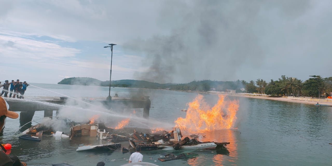 Cagub Maluku Utara Benny Laos Meninggal Dunia Akibat Speedboat Terbakar