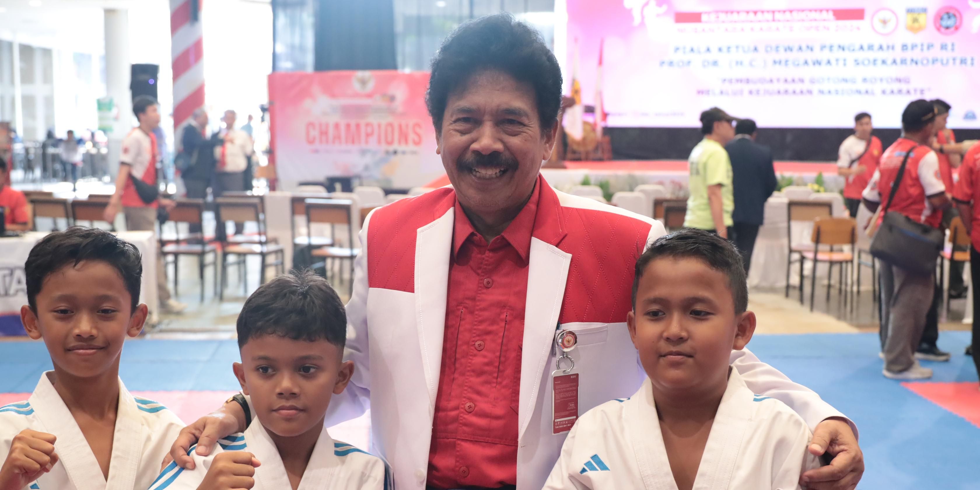 Buka Kejuaraan Karate 2024, Kepala BPIP Ingatkan Tak Cuma Soal Kalah Menang Tapi Kejujuran dan Sportif