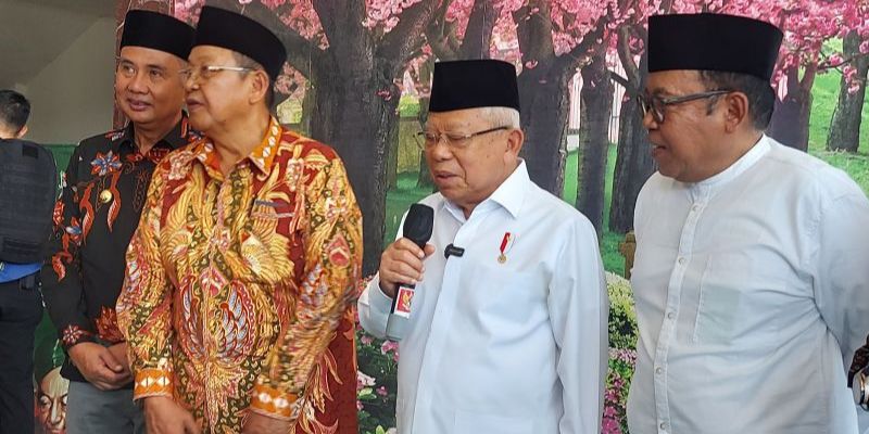 Wapres Ma'ruf Amin: Prabowo Rangkul Banyak Pihak di Kabinet untuk Ikut Pikirkan Bangsa