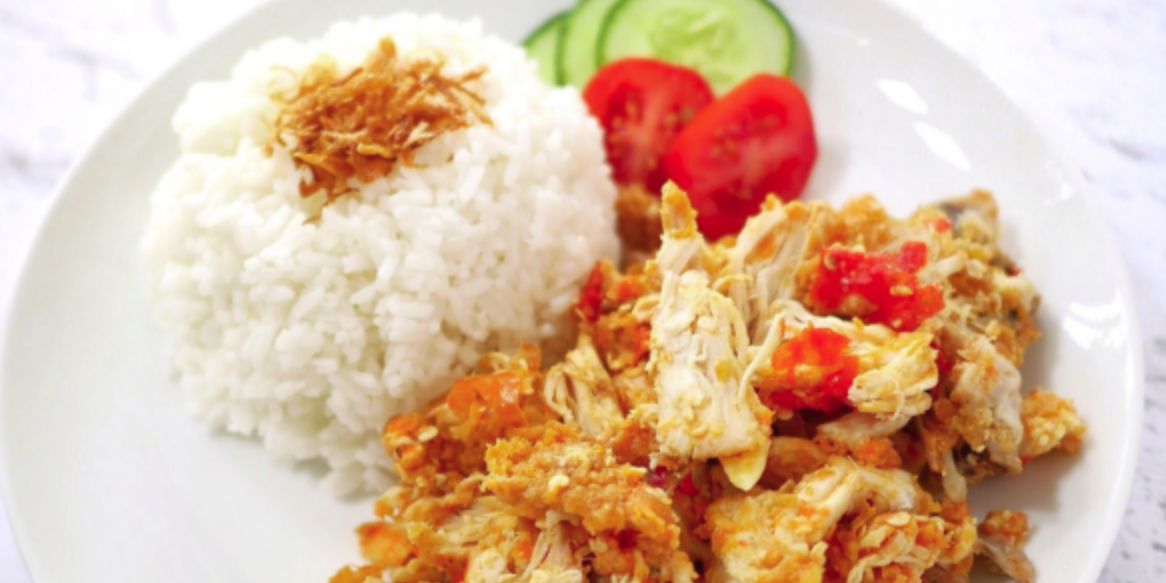 Berapa Kalori dan Nutrisi dari Seporsi Ayam Geprek dengan Nasi? Kalori yang Perlu Diwaspadai dalam Setiap Suapan