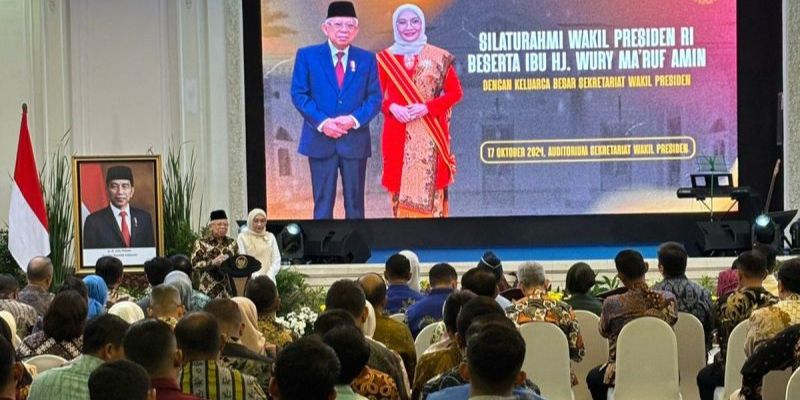 Abah di Depan Pegawai Setwapres: Saya Tak Perlu Dipoles-poles, Apa Adanya Saja