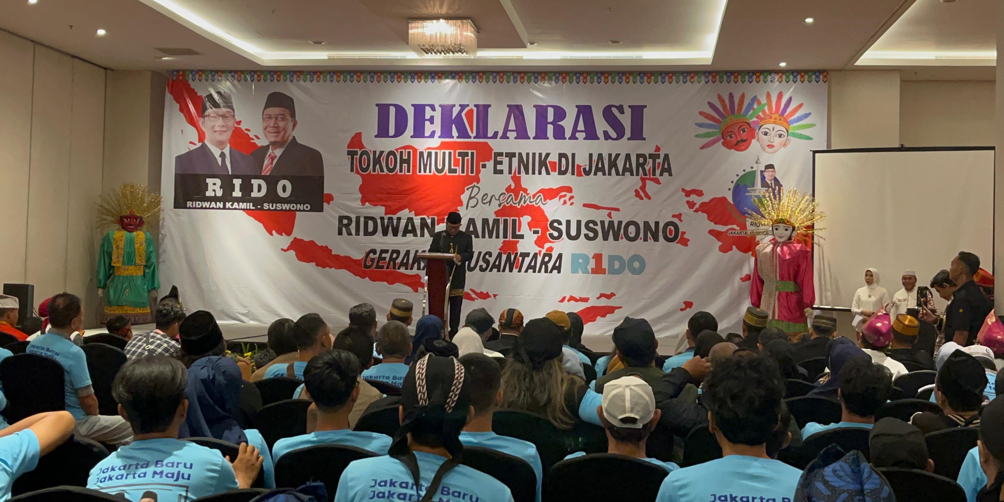 Puluhan Tokoh Multi Etnis Beri Dukungan, Ridwan Kamil Janjikan Program RIDO Adil Bagi Semua Golongan