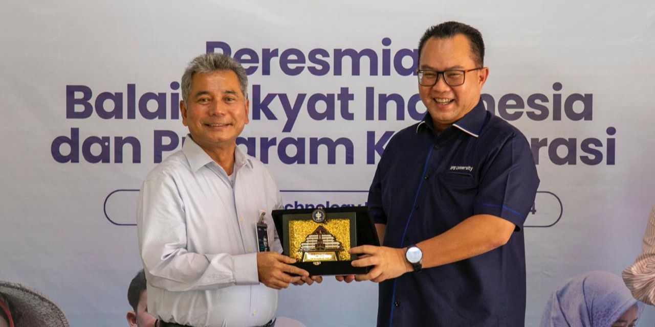 Resmikan Balai Rakyat Indonesia, Kolaborasi BRI dan IPB University Perkuat Program Pemberdayaan Masyarakat