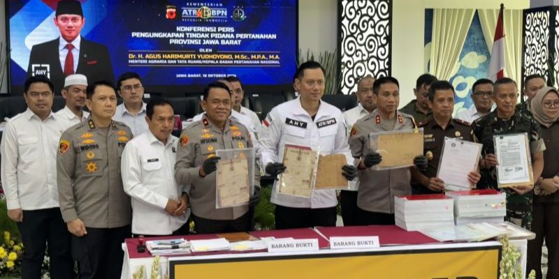 AHY Bicara Kasus Pemalsuan Akta Tanah Dago Elos Bandung Dilakukan Muller Bersaudara, Kerugian Rp3,6 Triliun