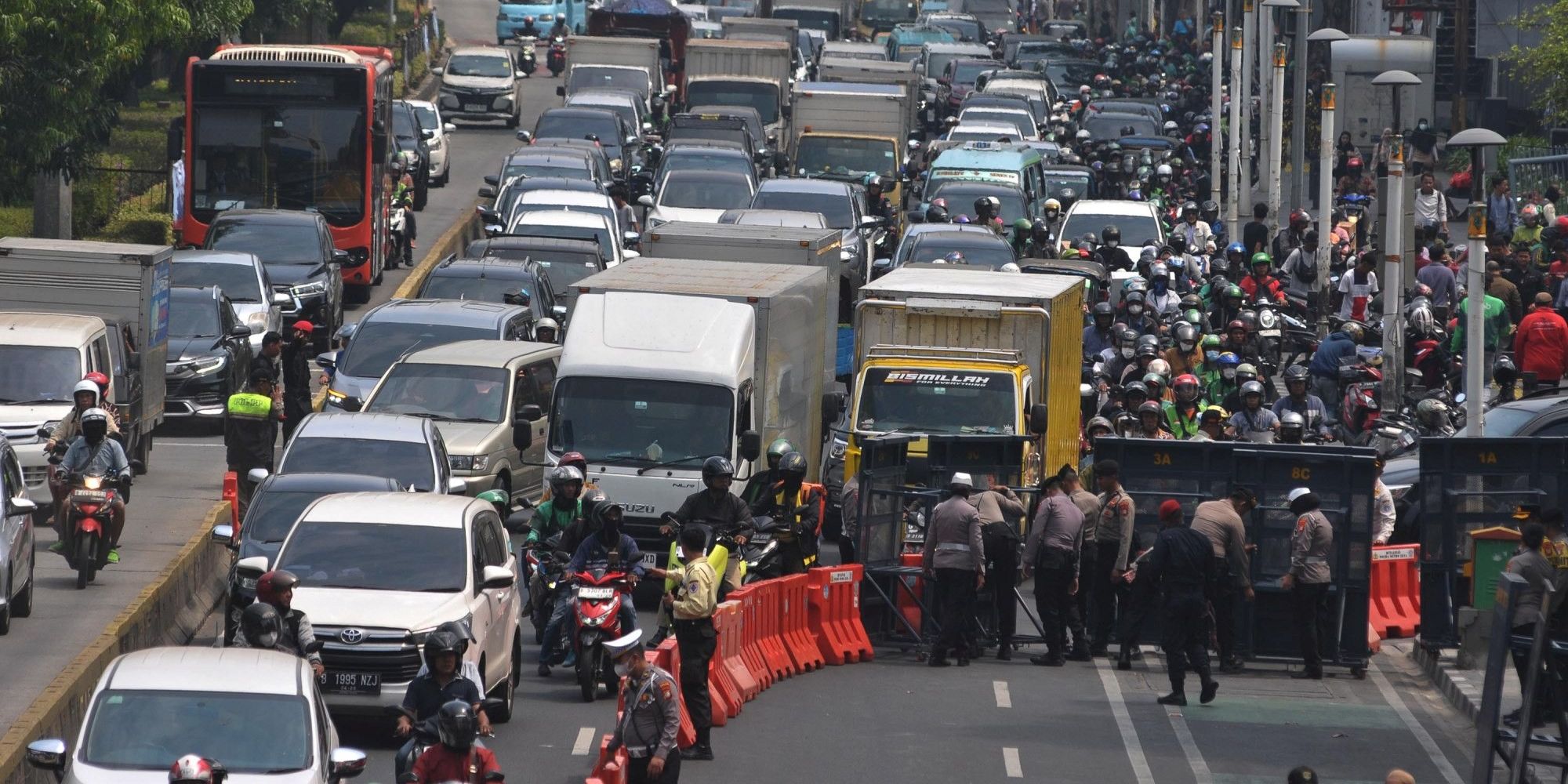 Dishub DKI Tetapkan 12 Titik Rekayasa Arus Jalan Saat Pelantikan Prabowo-Gibran, Catat Rinciannya