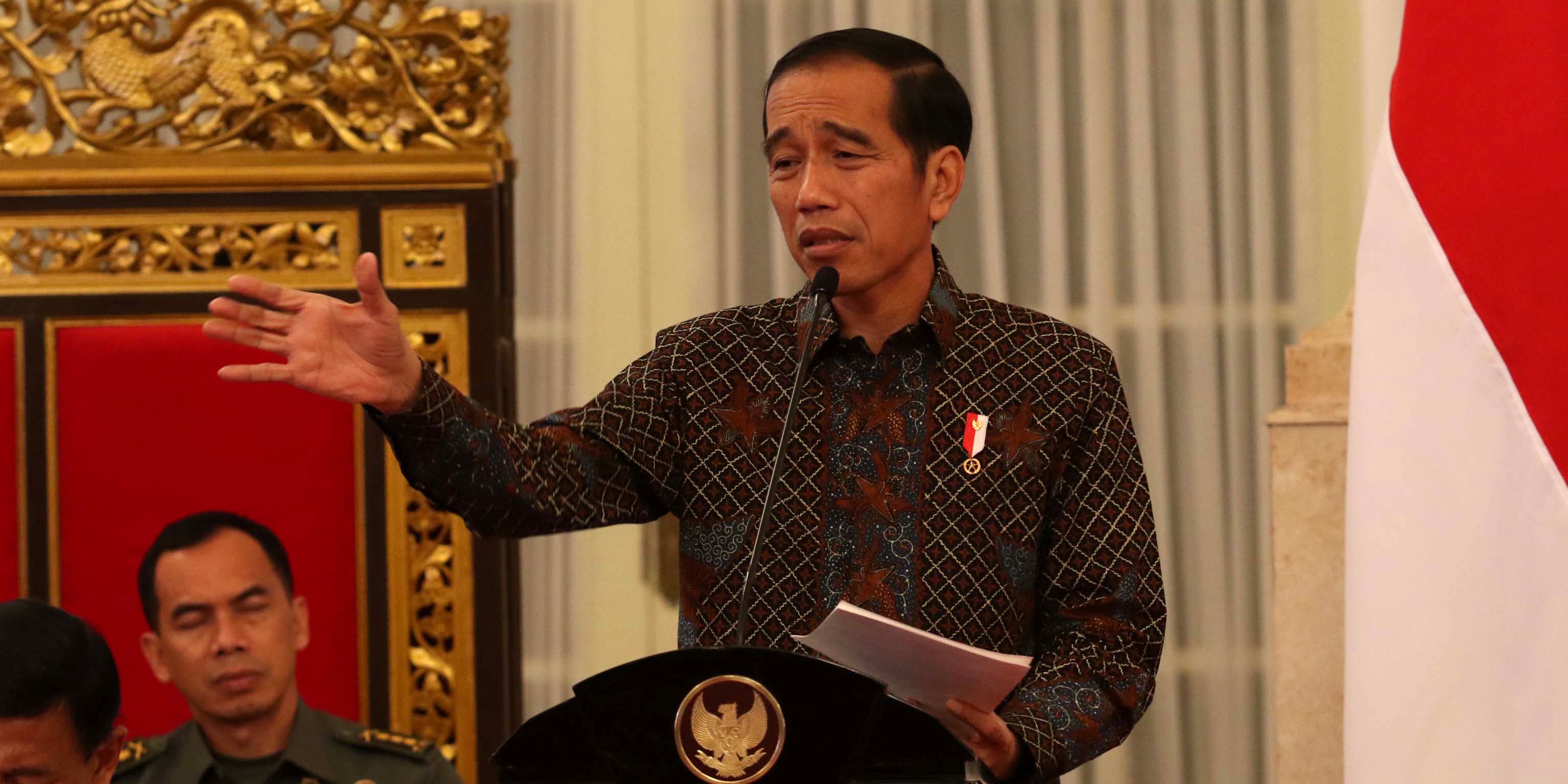 Tiba di Kompleks Parlemen, Jokowi-Ma'ruf Amin Hadiri Pelantikan Prabowo-Gibran