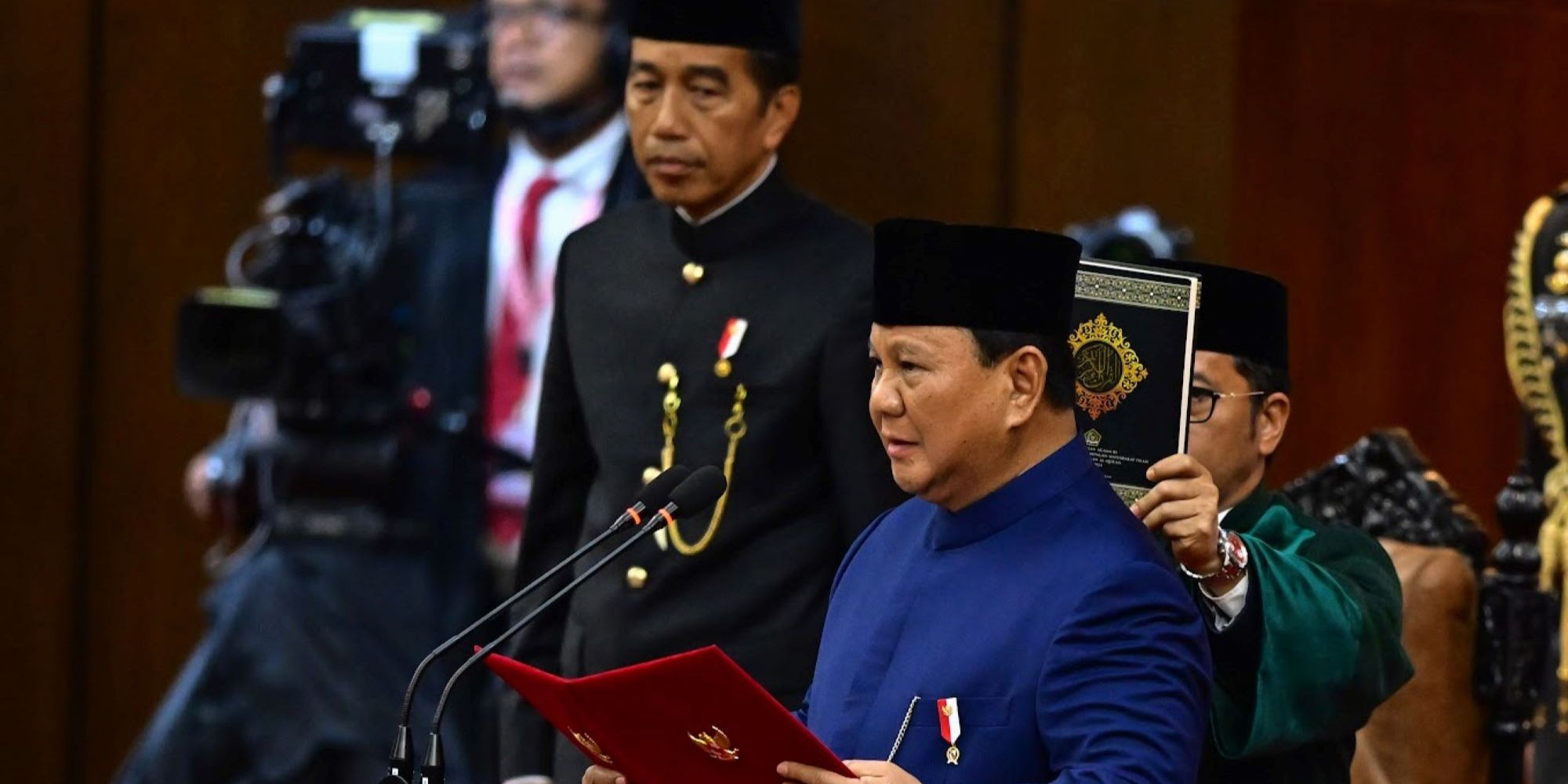 Satu Gedung MPR/DPR Riuh Tepuk Tangan saat Isu Palestina Disinggung di Pelantikan Presiden dan Wakil Presiden