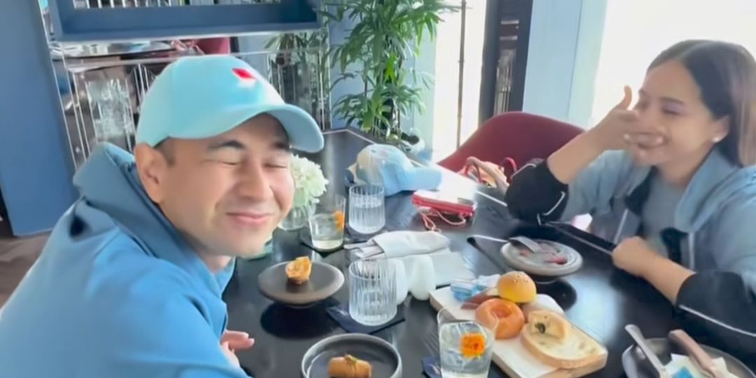 Potret Kejutan 1 Dekade Pernikahan Raffi Ahmad Untuk Nagita Slavina, Brunch Bareng & Staycation di Hotel Mewah