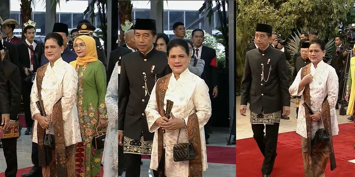 VIDEO: Iriana Kode Jempol ke Didit Prabowo, Jokowi Tatap Mata Gibran Jelang Pelantikan di MPR