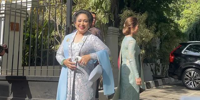 VIDEO: Momen Titiek Soeharto dan Prabowo Saling Curi Pandang di Istana Merdeka