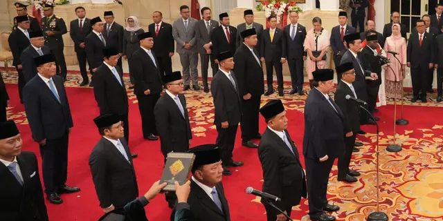 Perbandingan Jumlah Kementerian di Indonesia dengan AS, China, dan India, Siapa Terbanyak?