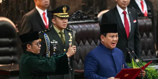 VIDEO: Pidato Perdana, Presiden Prabowo Singgung Rakyat Kutip Ayat Al-Quran