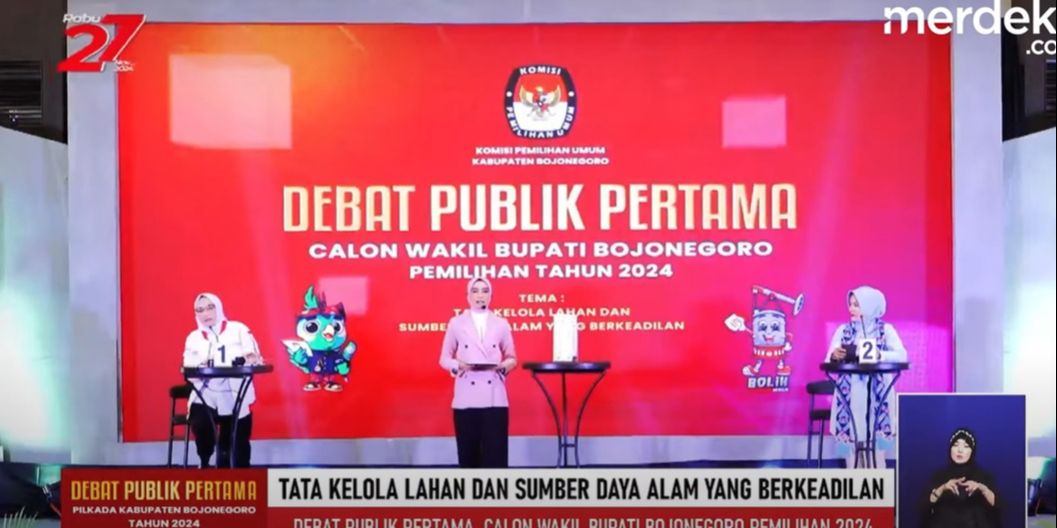 VIDEO: Detik-Detik Debat Pilkada Bojonegoro Dibatalkan, Tegang Adu Mulut