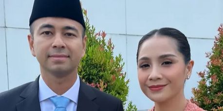 Bukan Wamen, Potret Raffi Ahmad Gandeng Nagita Slavina Dilantik jadi Utusan Khusus Presiden di Istana Negara