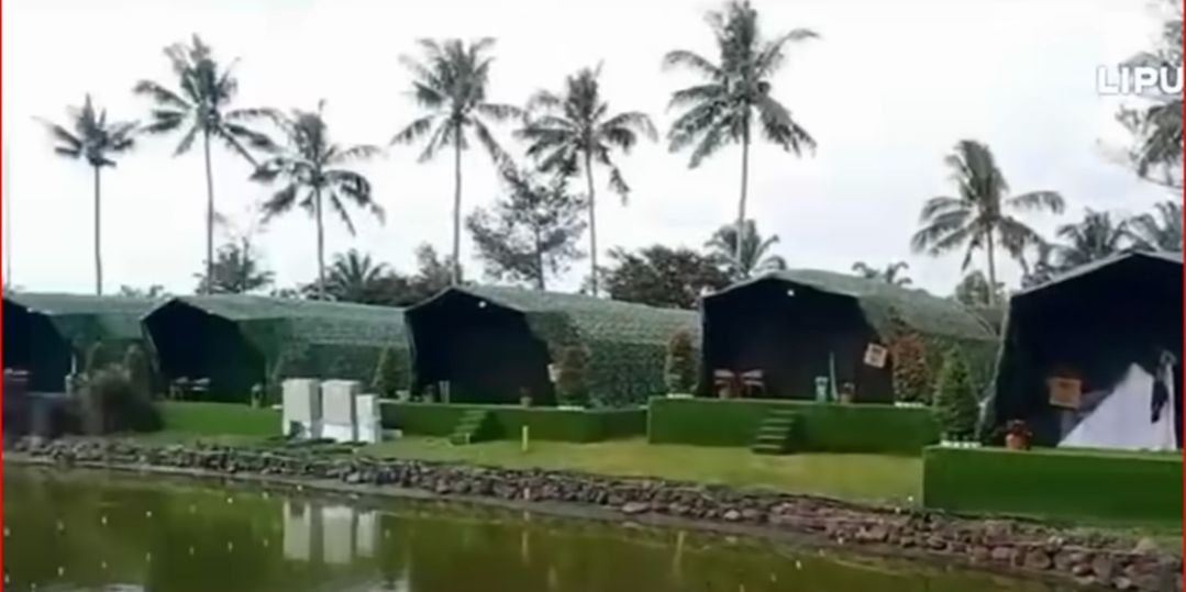 Penampakan Tenda Tempat Menginap Kabinet Merah Putih di Magelang, Mewah