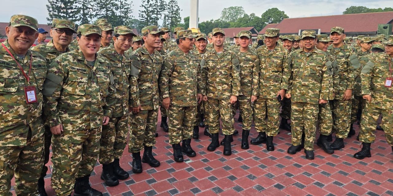 Cerita Menteri Kabinet Merah Putih Hari Pertama Komcad di Lembah Tidar