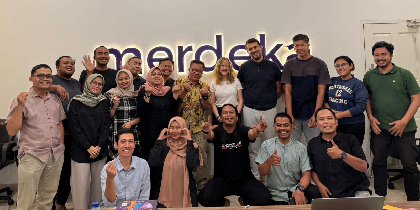 Merdeka.com Terpilih dalam Program Google News Initiative Design Lab 2024