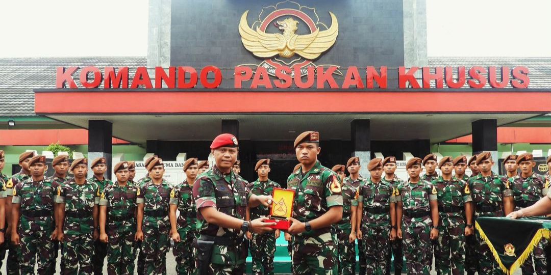 Potret Kolonel Wahyo Yuniartoto di Markas Kopassus, Beri Pesan Taruna yang Bakal Digembleng di Lembah Tidar