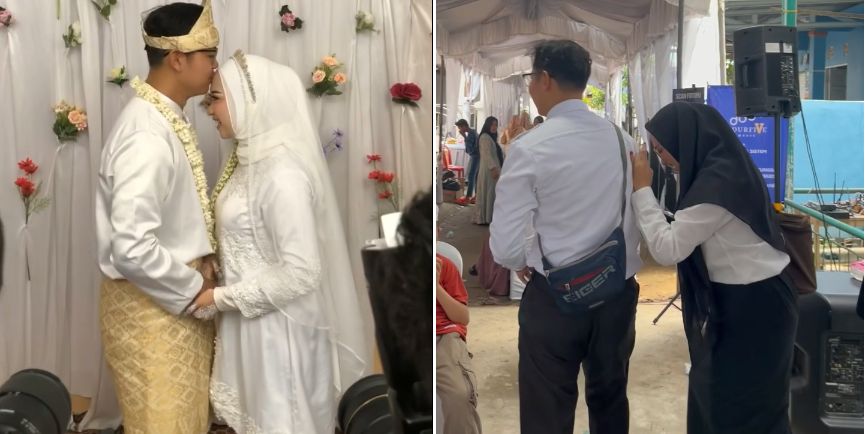 Pejuang NIP 2024, Pasangan Pengantin Ini Tetap Ikut Tes CPNS di Tengah Acara Pernikahannya