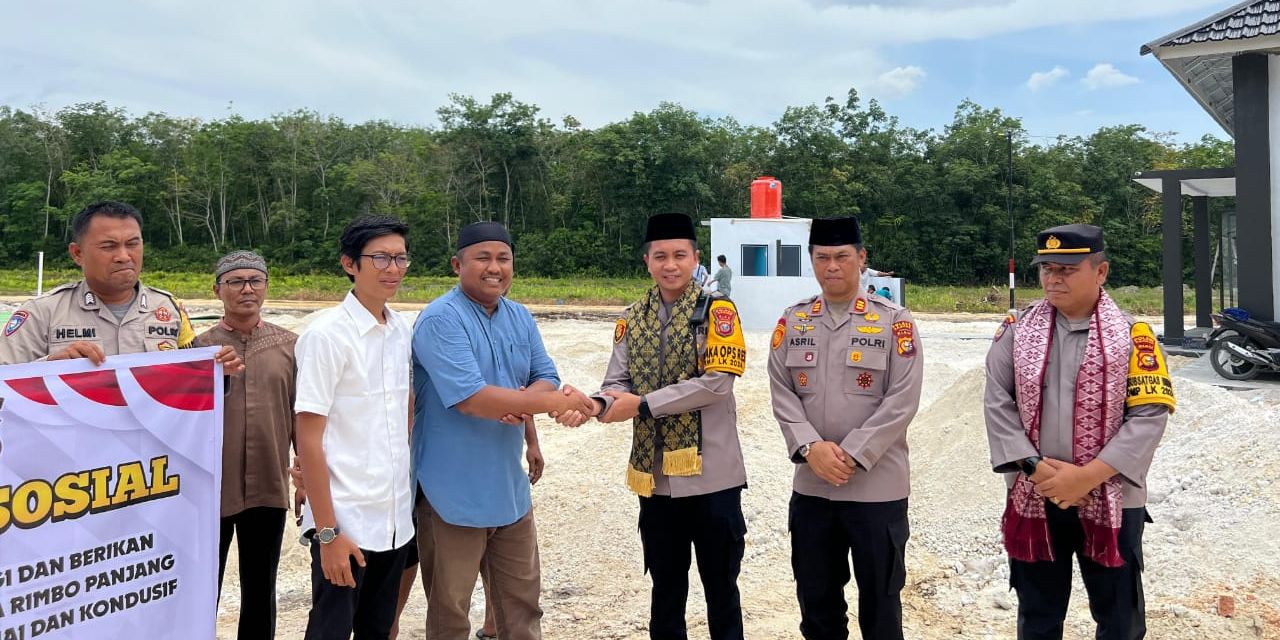 Polisi Dengarkan Curhatan Masyarakat Rimbo Panjang Kampar, Ini Keluhan Mereka