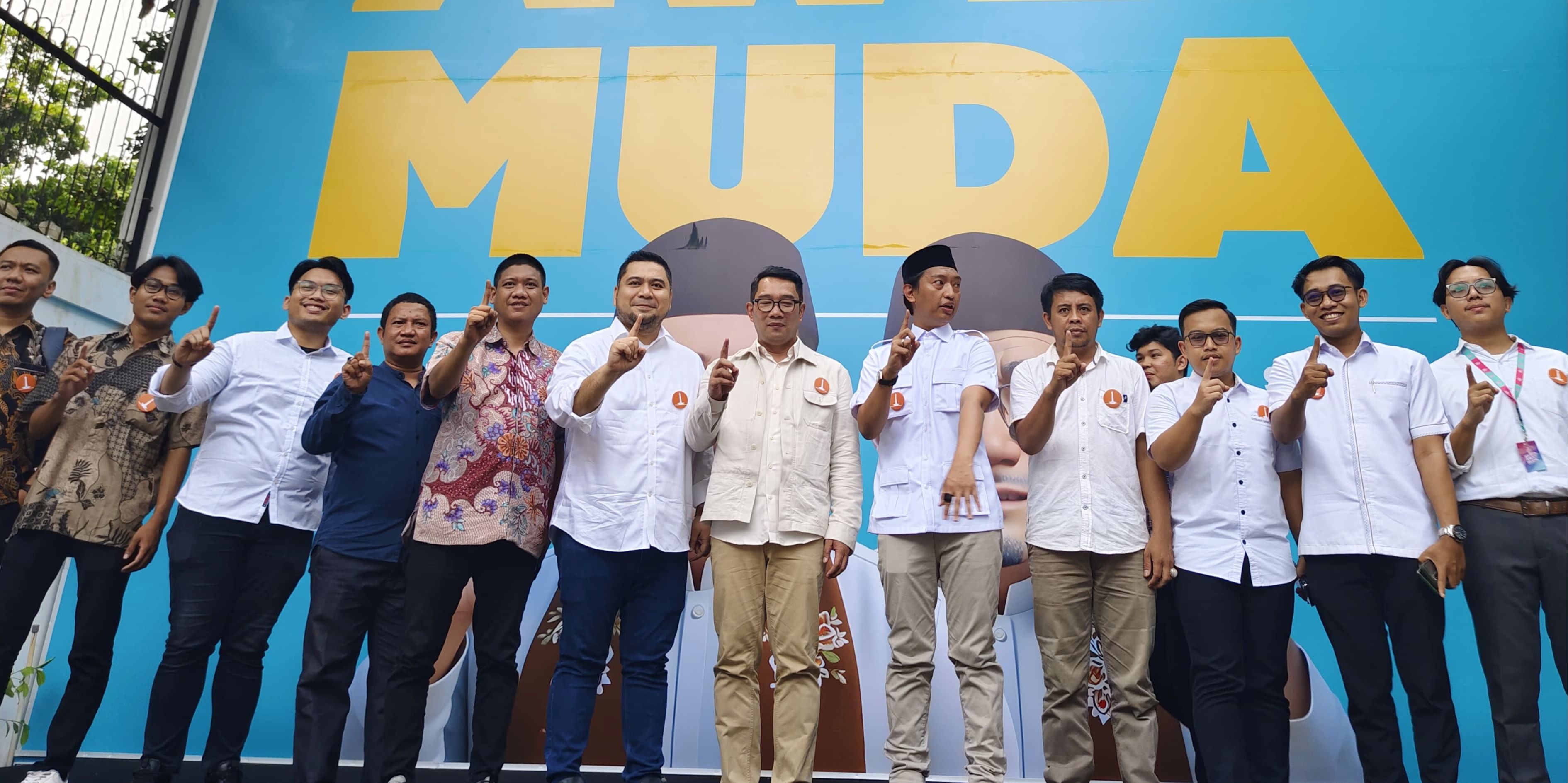 TKN Fanta Prabowo-Gibran Deklarasi Dukung Ridwan Kamil di Pilkada Jakarta 2024