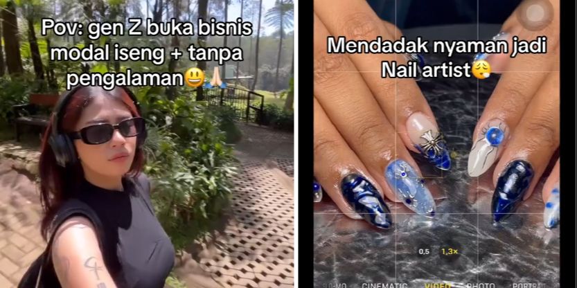 Berawal dari Modal Iseng dan Tanpa Pengalaman, Momen Wanita Sukses Bangun Bisnis Nail Art Ini Curi Perhatian