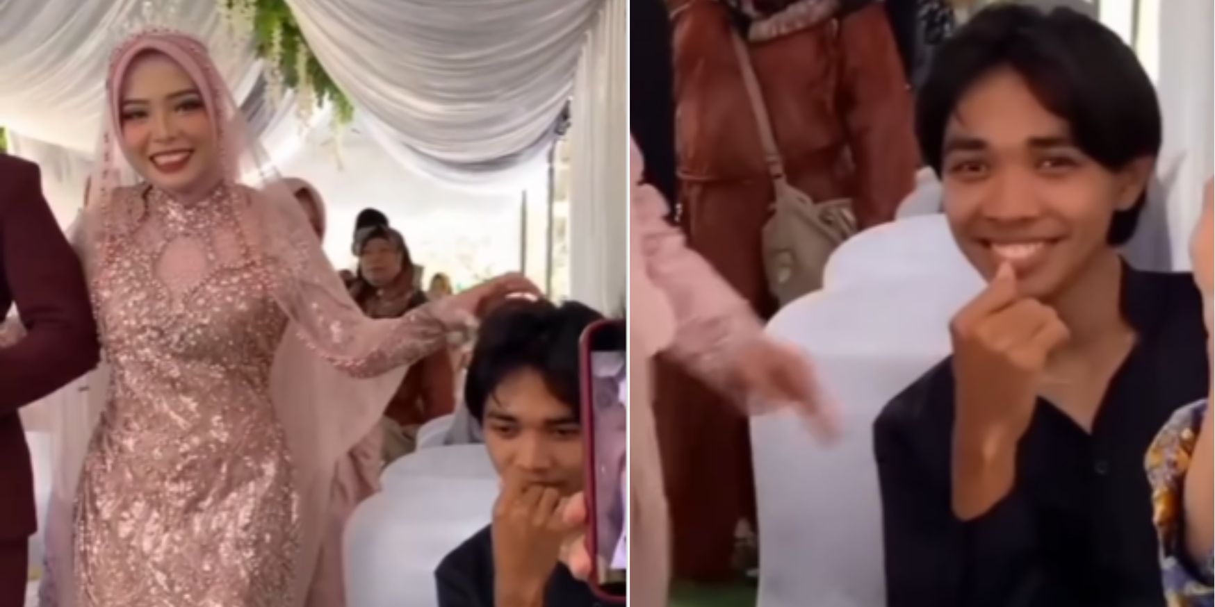 Momen Pria Dielus Kepalanya Sama Sang Mantan saat Datangi Pernikahannya: Yang Diacak-acak Rambut, yang Berantakan Hatinya