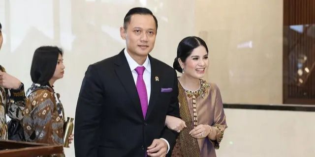 AHY Hadiri Pelantikan Ibas Sebagai Pimpinan MPR