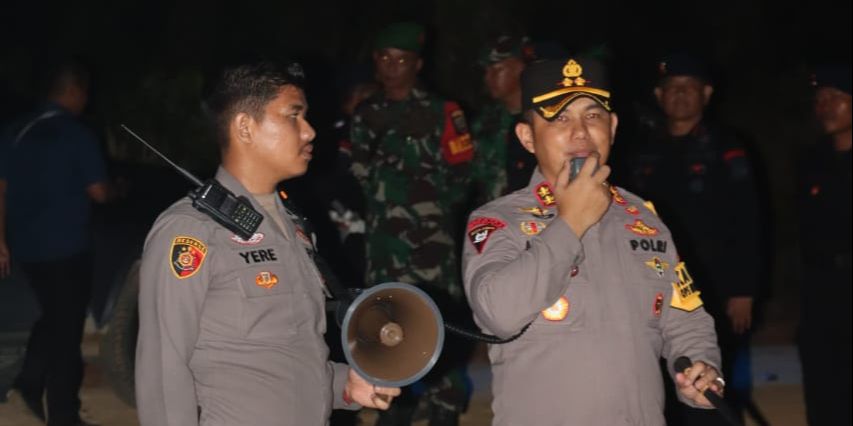 Pastikan Pilkada Pelalawan Tidak Terganggu, Ratusan Personel Polri Diterjunkan Amankan Konser