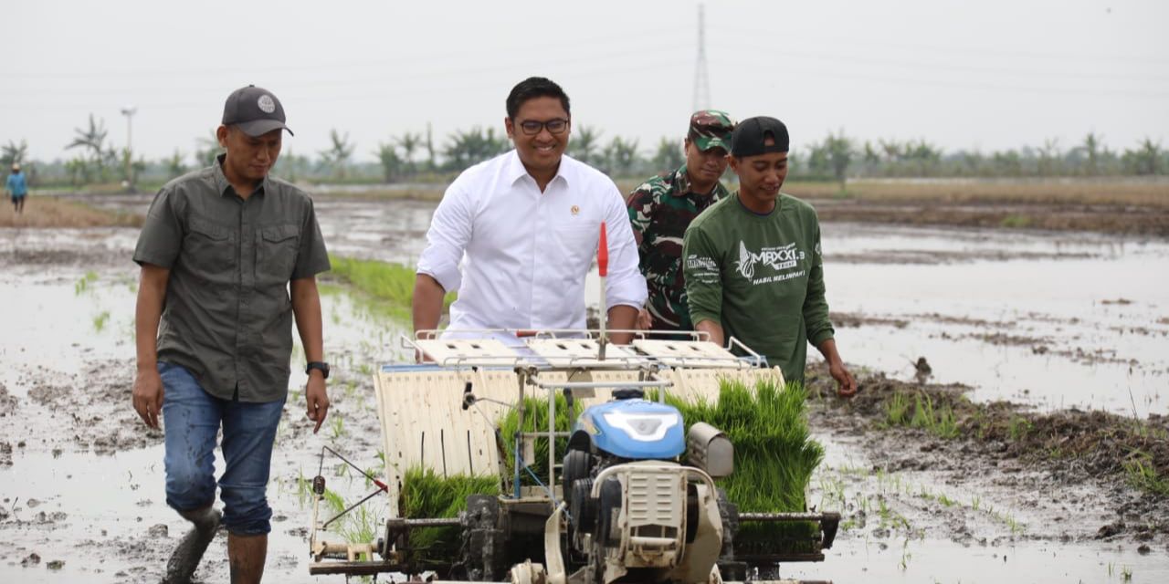 Masuk Musim Hujan, Wamentan Sudaryono Dorong Petani Segera Menanam