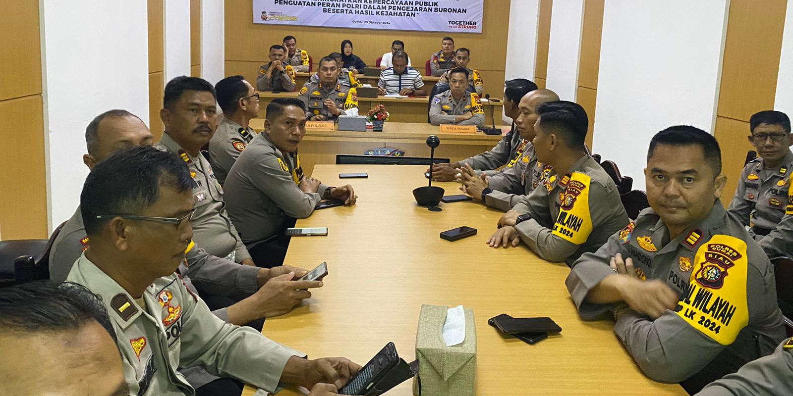 Menengok Persiapan Polisi Kawal Debat Pilkada Dumai