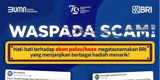 Waspada Penipuan, Ini Cara Bedakan BRImo FSTVL yang Asli dan Palsu!