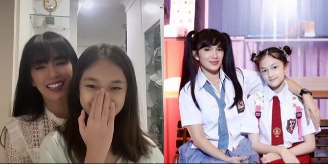 Bak Kakak Beradik, 8 Potret Artis Bersama Anak yang Memesona dan Curi Atensi