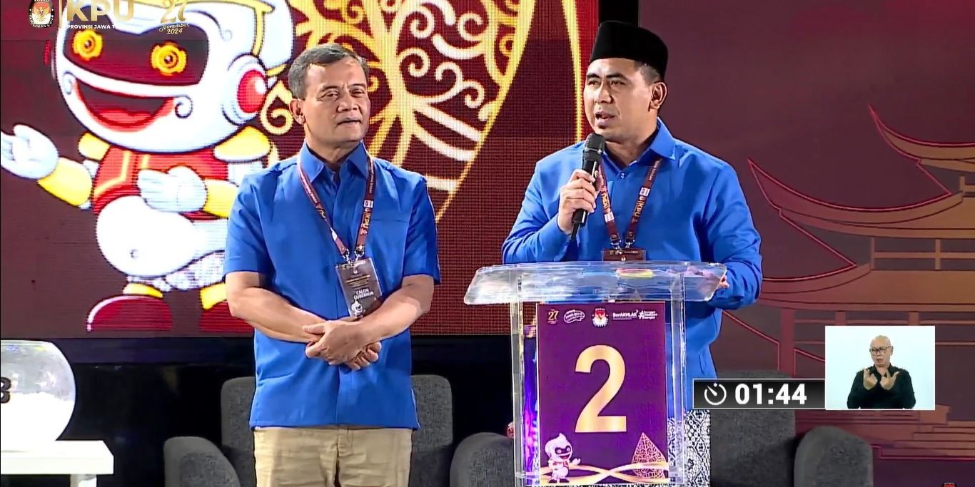 VIDEO: Semangat Luthfi Bicara Sambil Tunjuk-tunjuk Dukung Program Prabowo, Andika Senyum Tipis