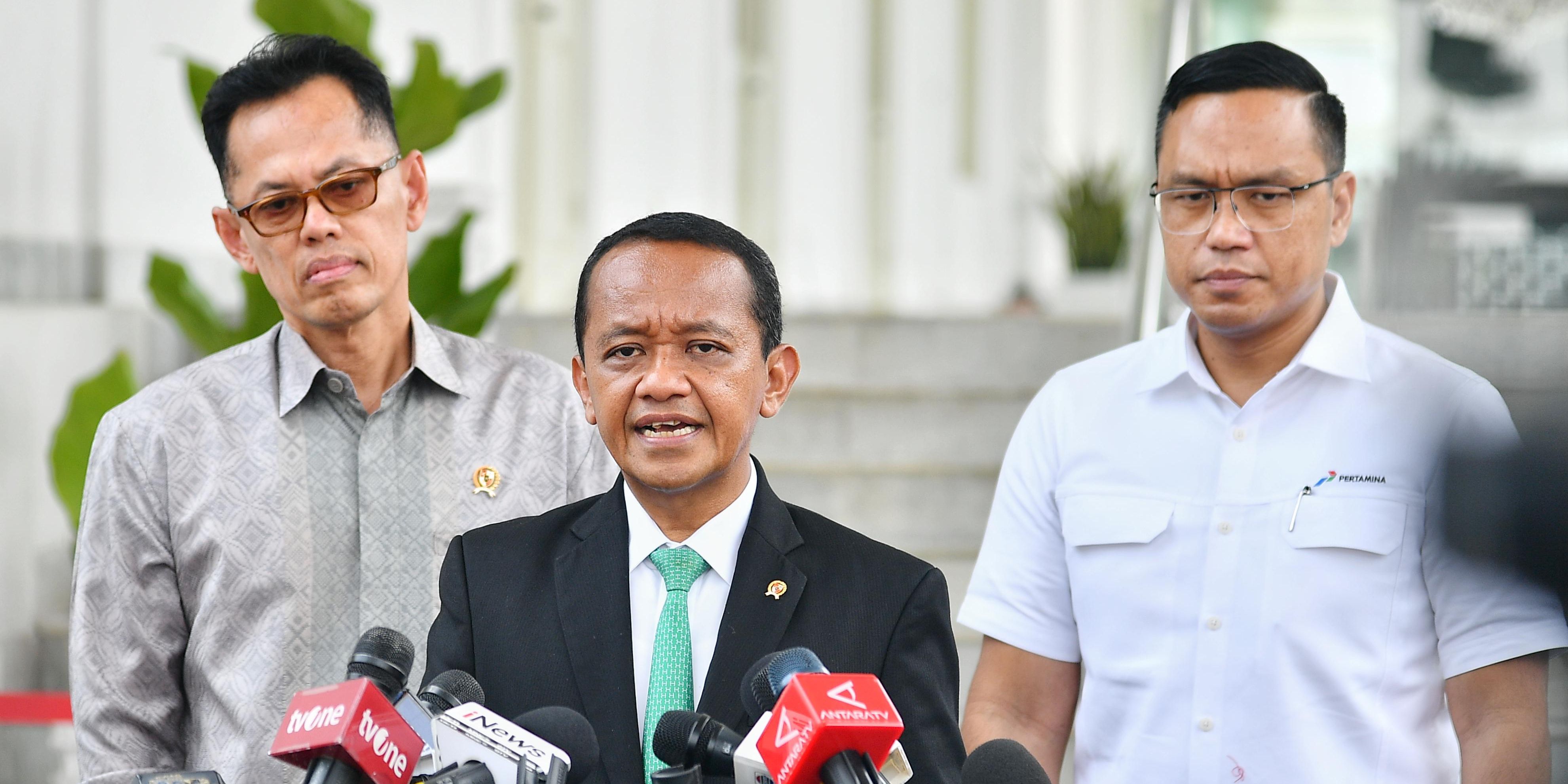 Prabowo Rapat Tertutup dengan Bahlil di Istana Merdeka, Bahas Dua Hal Ini