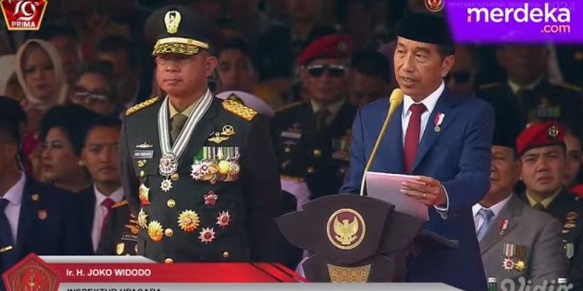 Pesan Jokowi ke TNI jelang Pelantikan Presiden & Pilkada Serentak: Jangan Ada Riak Ganggu Keamanan Negara