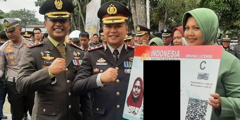 HUT ke-79 TNI, Ada Penerbitkan SIM Gratis Bagi keluarga Prajurit