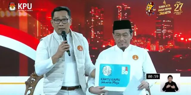 Deretan Janji Dana dari Ridwan Kamil untuk Warga Jakarta: Dari Gen Z Hingga RT