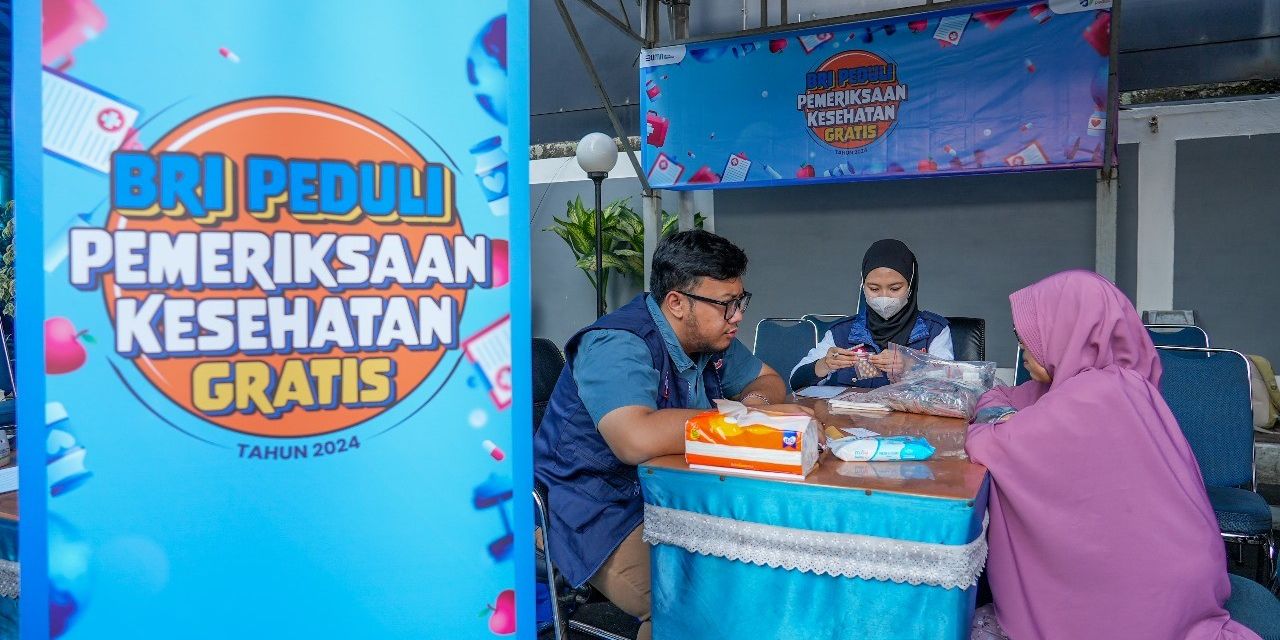 BRI Peduli Gelar Pemeriksaan Kesehatan Gratis