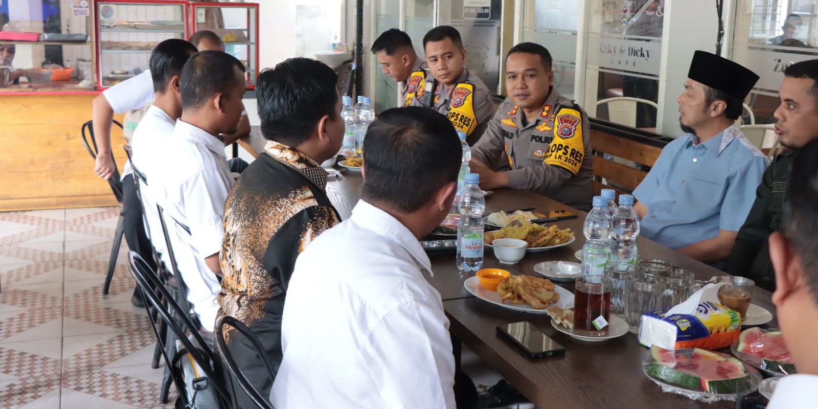 Polisi Kumpulkan KPU, Bawaslu dan Tim Pemenangan Paslon Bahas Pilkada Kampar