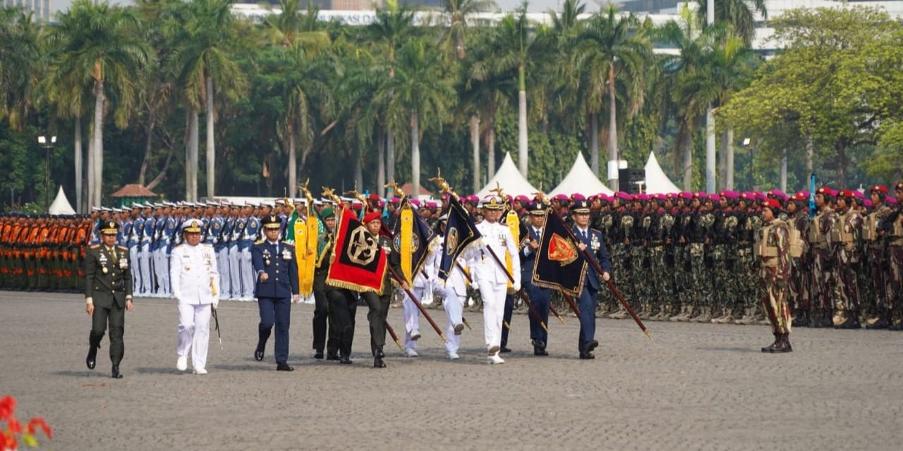 Grup-1 Kopassus Dianugerahi Tanda Kehormatan Samkarya Nugraha