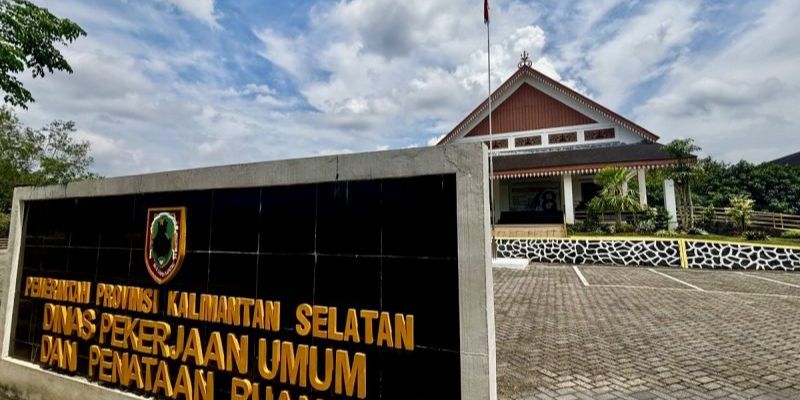 Kondisi Terkini Kantor PUPR Kalsel Usai Diobok-obok KPK, Kepala Dinas Ditangkap