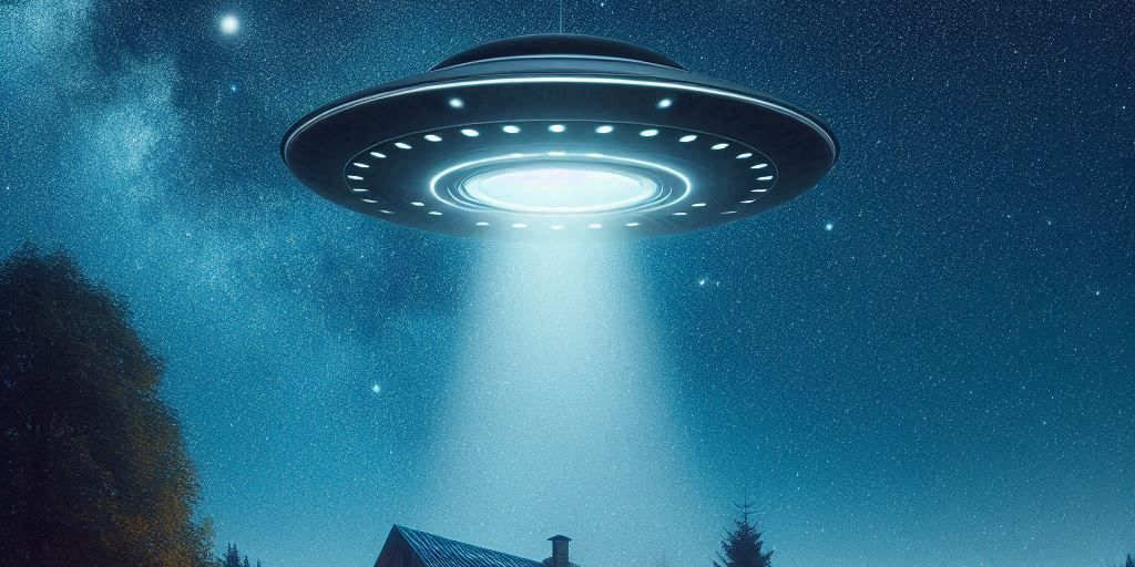 Sedang Nikmati Pemandangan di Atap Rumah, Pasangan Suami Istri Ini Mengaku Lihat UFO, Objeknya Besar dan Berkedip Lalu Hilang